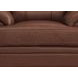 Calizor Pecan Leather Upholstered Lounge Chair