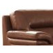 Calizor Pecan Leather 66" Loveseat