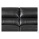 Calizor Black Leather 88" Sofa