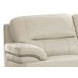 Calizor Vanilla Leather 66" Loveseat