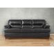Calizor Black Leather 88" Sofa