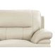 Calizor Vanilla Leather 88" Sofa