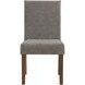 Quinn Brown Upholstered Side Chair Set of 2