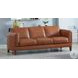 Kona Nutmeg Leather 88" Sofa