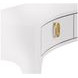 Sabrina White 60" Console Table with 3 Drawers