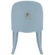Sadie White and Blue Performance Fabric Dining Chair