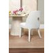 Sadie White Performance Fabric Dining Chair