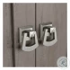 Salinas Driftwood Gray Door Kitchen Pantry Cabinet