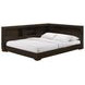 Santino Espresso Full Bookcase Platform Bed