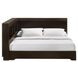 Santino Espresso Full Bookcase Platform Bed