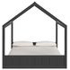 Santino Gray Full Montessori Bed