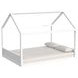 Santino White Full Montessori Bed