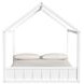 Santino White Full Montessori Bed