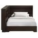 Santino Espresso Twin Bookcase Platform Bed