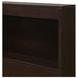 Santino Espresso Full Bookcase Platform Bed
