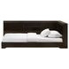 Santino Espresso Twin Bookcase Platform Bed