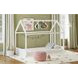 Santino White Twin Montessori Bed