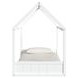 Santino White Twin Montessori Bed