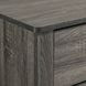 Santino Gray 2 Drawer Nightstand