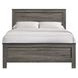 Santino Gray Full Panel Bed