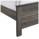 Santino Gray Full Panel Bed