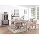 Sand Barrens Brown Round Extendable Dining Room Set