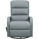 Sandhill Troy Spa Blue Swivel Glider Recliner