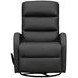 Sandhill Troy Onyx Swivel Glider Recliner