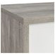 Vega White and Gray 6 Drawer Dresser