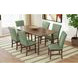 Veronica Avocado Upholstered Dining Side Chair Set of 2