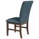 Veronica Denim Blue Upholstered Dining Side Chair Set of 2