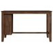 Veronica Walnut and Dark Gray Upholstered 3 Piece Kitchen Island Set with USB Charging