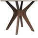 Veronica Walnut 45" Round Dining Table