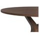 Veronica Walnut 45" Round Dining Table