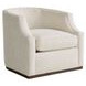 Talia Nona Vanilla Upholstered Swivel Chair