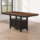 Bermuda Black Extendable Rectangular Counter Height Dining Table