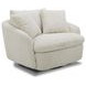 Boomer Mega Ivory Large Swivel Chair