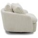 Boomer Mega Ivory Large Swivel Chair