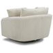 Boomer Mega Ivory Large Swivel Chair