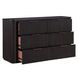 Henry Espresso 6 Drawer Dresser