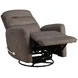Takami Chocolate Swivel Recliner