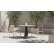 Esme Cream Outdoor 38" Round Cafe Table
