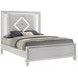 Stardust Upholstered Panel Bedroom Set with LED