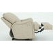 Scarlett Cashmere Stone Leather Wall Hugger Power Recliner with USB Port