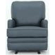 Scarlett Santa Fe Ocean Leather Wall Hugger Power Recliner with USB Port