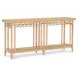 Commerce and Market Light Natural Rectangular Console Table
