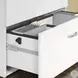 Studio C White Lateral File Cabinet