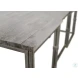 Alden Brushed Silver Large Rectangular Coffee Table