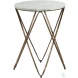Phoenix Vintage Gold Side Table