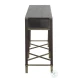 Sue Natural Black Console Table